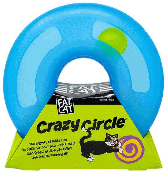CENTRAL FAT CAT CIRCLE CATNIP TOY