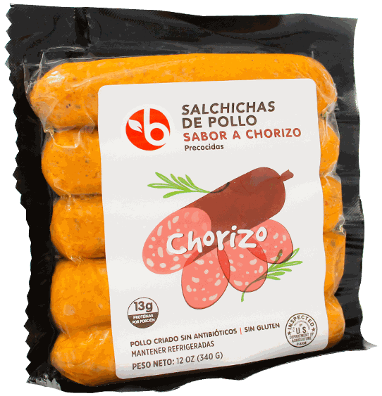 BRAVO CHICKEN SAUSAGE CHORIZO 12 OZ