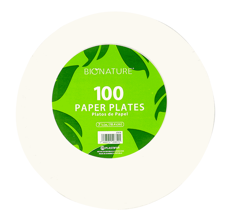 BIONATURE PLATO PAPEL #6 100/1