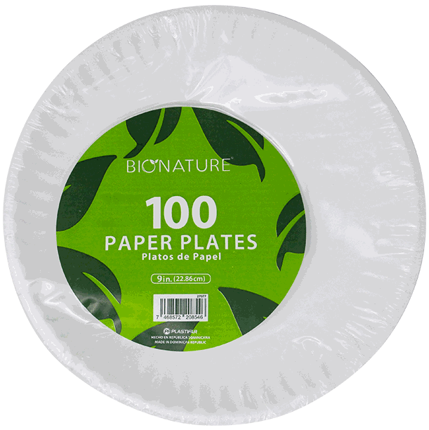 BIONATURE PLATO PAPEL #9 100/1