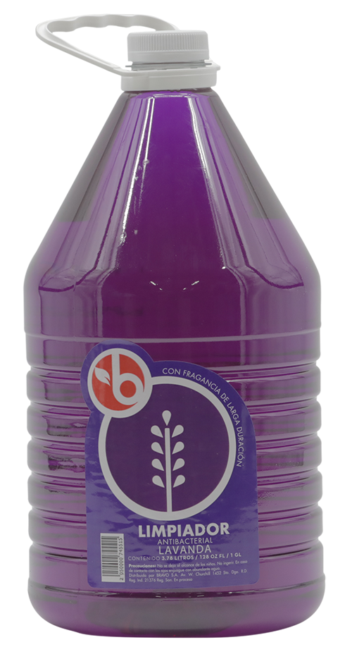 Bravo Desinfectante Liq Lavanda1 GL