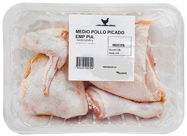 MEDIO POLLO PICADO PIA