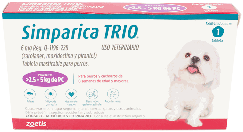 HVAH SIMPARICA TRIO 6MG