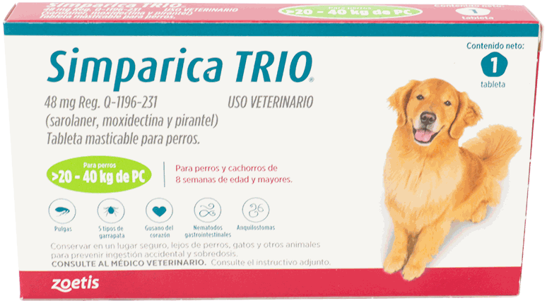 HVAH SIMPARICA TRIO 48MG