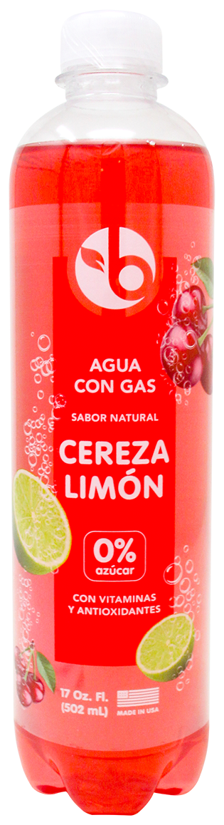 BRAVO SPARKLING CHERRY LIME 17 OZ
