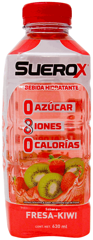 SUEROX HIDRATANTE FRESA KIWI 630 ML
