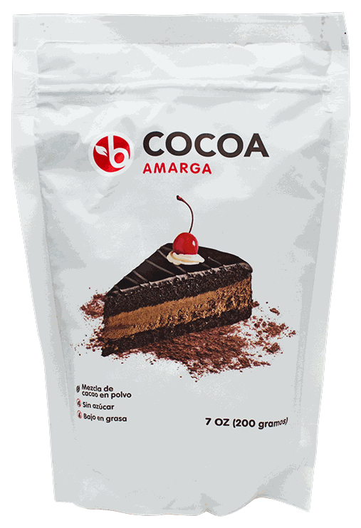BRAVO COCOA EN POLVO S/AZUCAR 200 GR