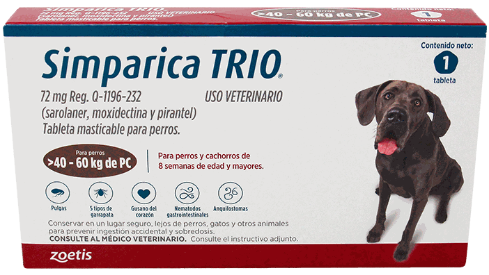 HVAH SIMPARICA TRIO 72MG 40-60KG