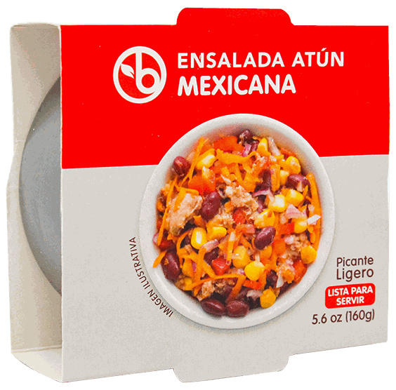 BRAVO ENSALADA ATUN MEXICANA 160 GR