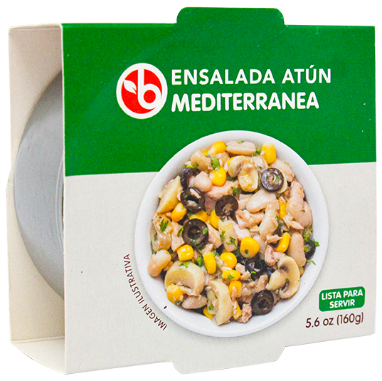 Bravo Ensalada Atun Mediterranea160 GR