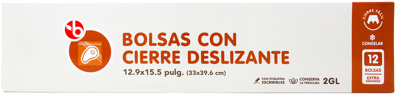 BRAVO BOLSAS P/ALMACENAR 2GL 12/1