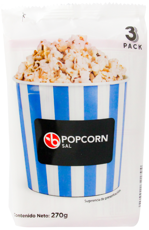 Bravo Popcorn Natural270 GR