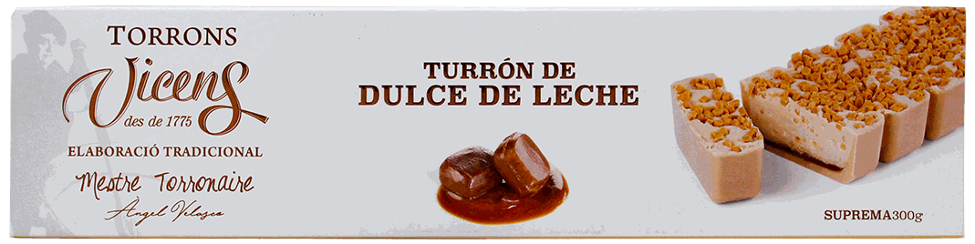VICENS TURRON DULCE LECHE 300 G