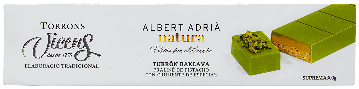 VICENS TURRON BAKLAVA ALBERT ADRIA 300 G
