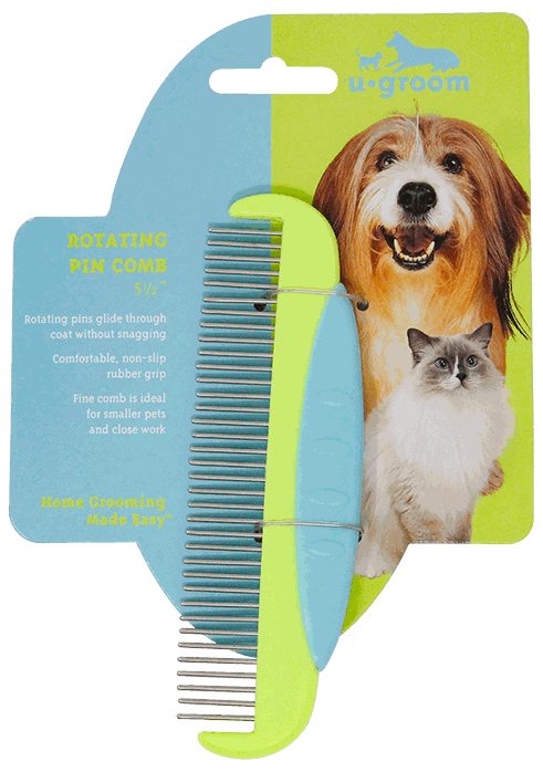 U GROOM ROTATING PIN COMB 5 1/2
