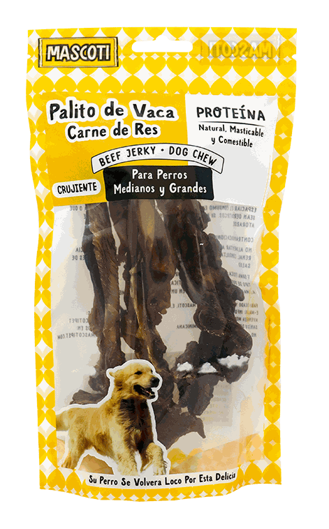 MASCOTI PALITO DE VACA 3OZ P/PERRO MD/GD