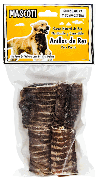 MASCOTI ANILLOS DE RES 3OZ PARA PERROS