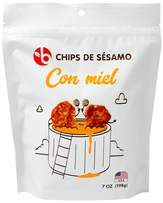Bravo Chips Sesamo Tostado Con Miel7 OZ