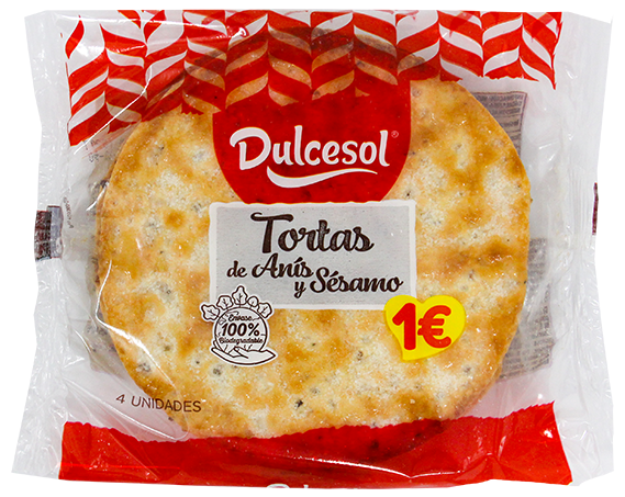 DULCESOL TORTA ANIS 4U