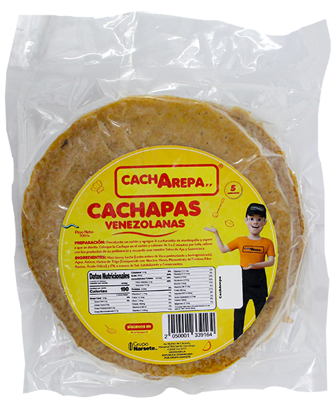 Cacharepa Cachapas 5 Und700 GR