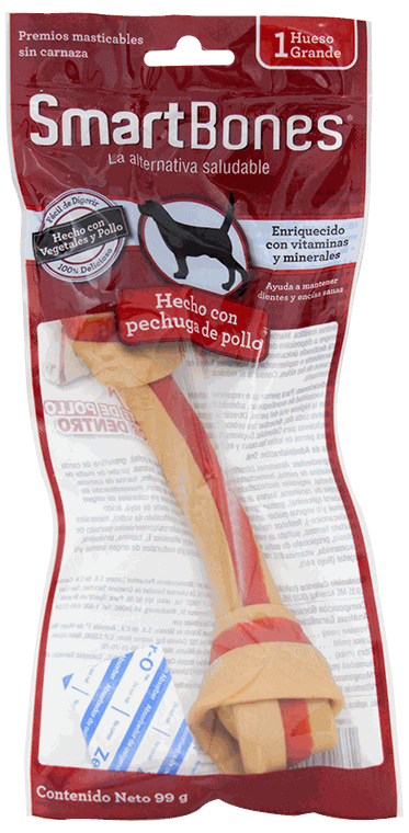 SMARTBONES HUESO DE POLLO LG 1 UNID