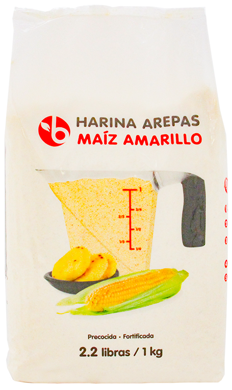 Bravo Harina Maiz Amarillo1 KG