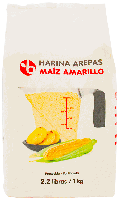 BRAVO HARINA MAIZ AMARILLO 1 KG