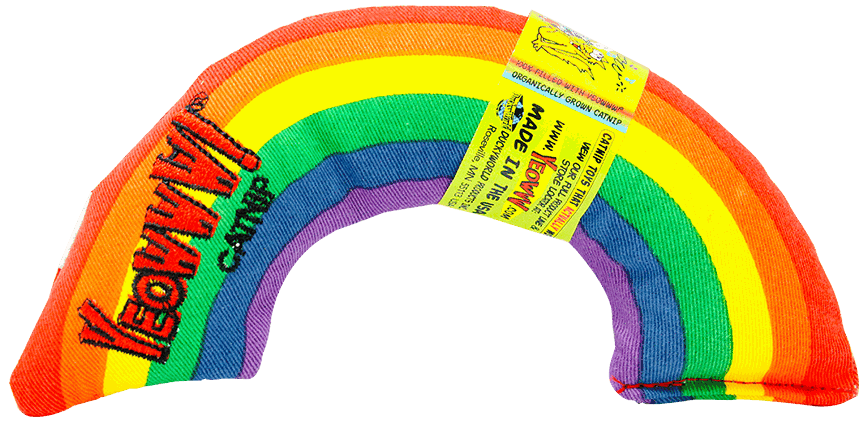YEOWWW RAINBOW CATNIP TOY ACCES. GATO