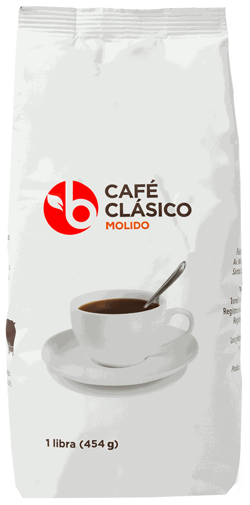 BRAVO CAFE CLASICO MOLIDO 1 LB 25/1