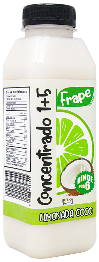 FRAPE JUGO CONC LIMONADA COCO 19 OZ