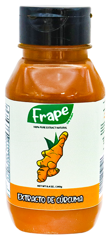 FRAPE EXTRACTO NATURAL CURCUMA 10 OZ
