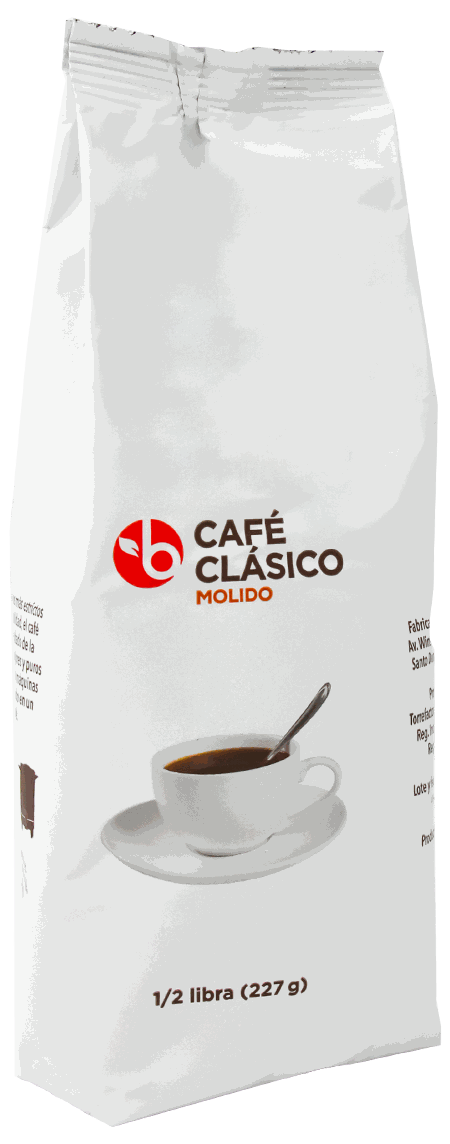 BRAVO CAFE CLASICO 1/2 LB 227 GR