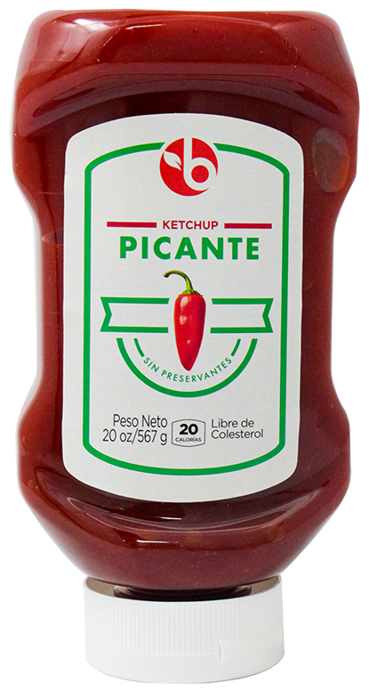 BRAVO KETCHUP JALAPEÑO 20OZ
