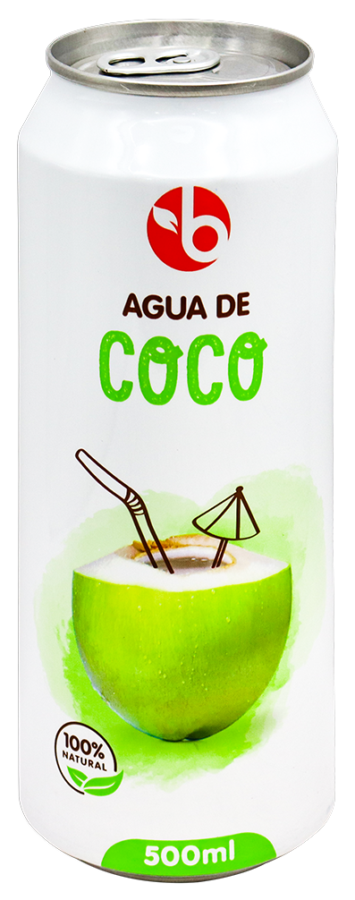 BRAVO AGUA DE COCO EN LATA 500 ML
