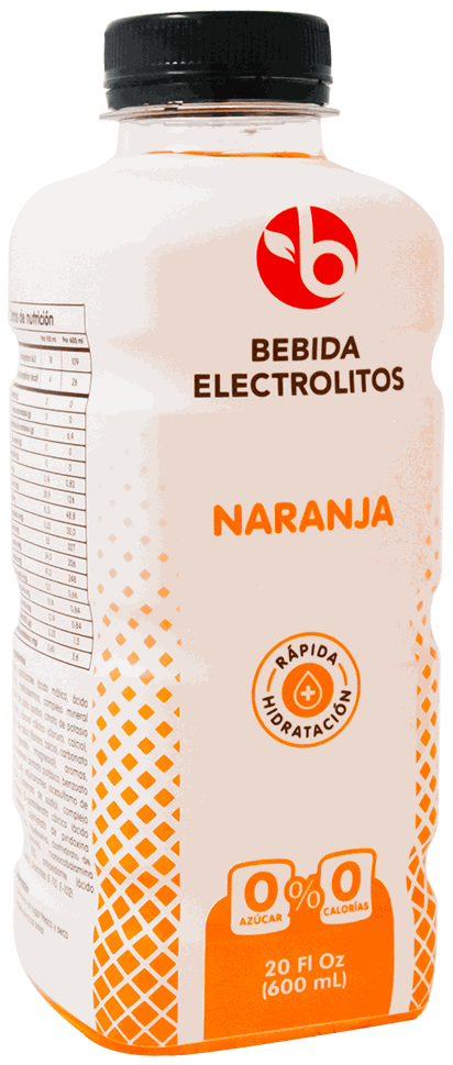 BRAVO BEBIDA ELECTROLITOS NARANJA 600ML