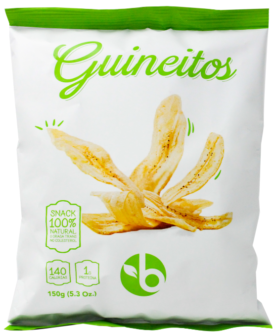BRAVO SNACK GUINEITOS SAL 150 GR