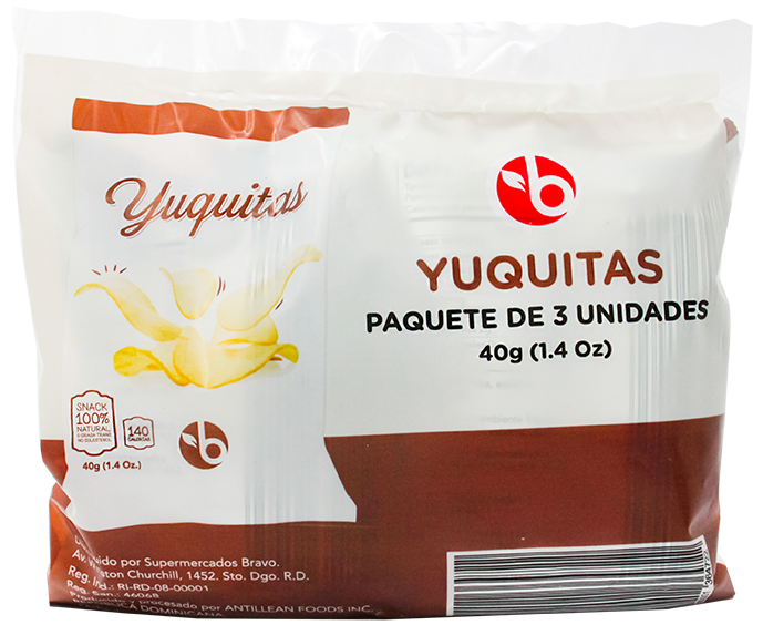 Bravo 3 Pack Yuquitas120 GR