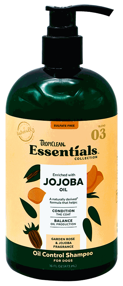 TROPICLEAN JOJOBA OIL SHMP 16 OZ P/PERR