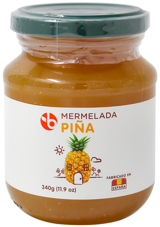 BRAVO MERMELADA PIÑA 340 GR