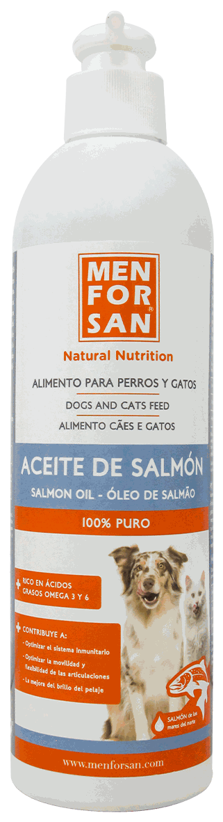MFS ACEITE DE SALMON P/PERRO Y GATO