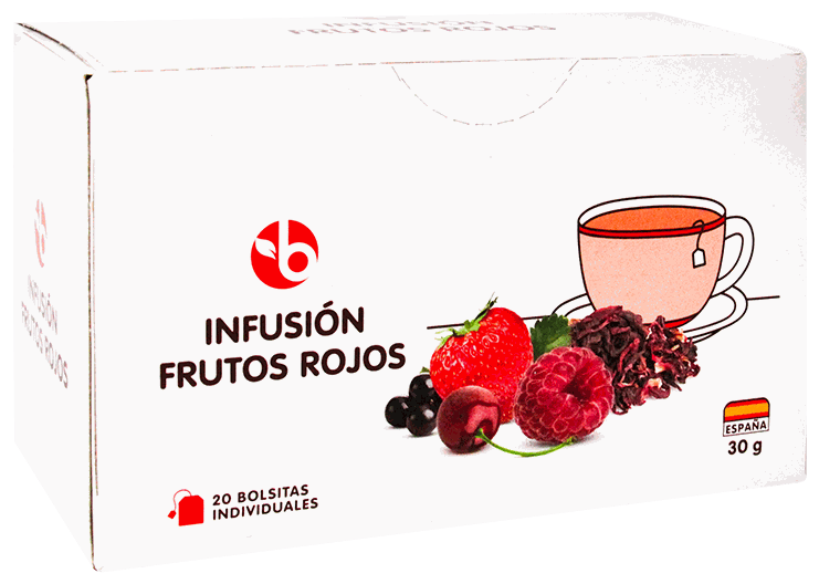 BRAVO TE FRUTOS ROJOS 30 GR 20/1