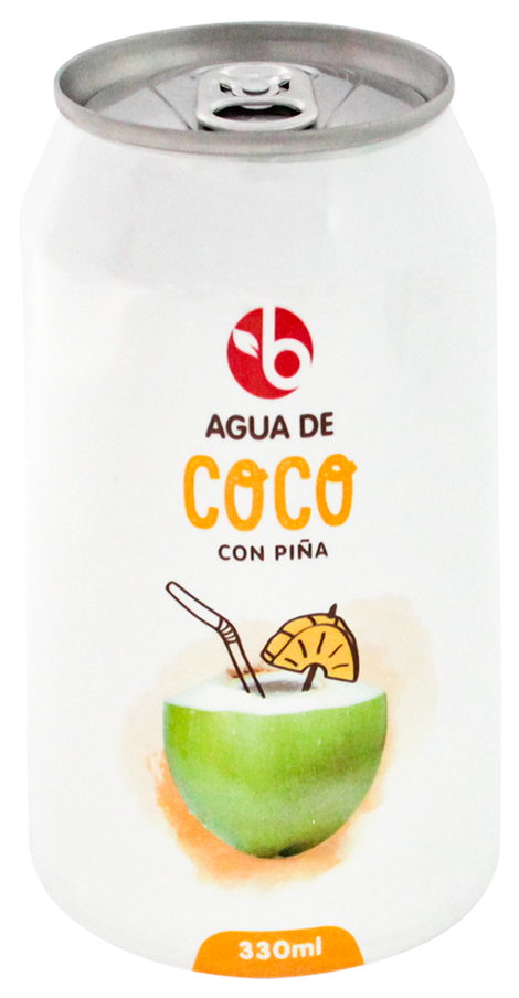 BRAVO JUGO COCO/PIÑA 330 ML