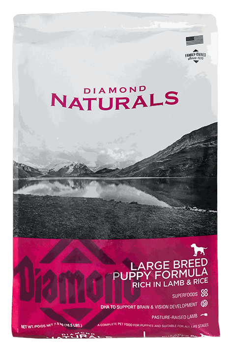 DIAMOND NAT LG BREED PUPPY L&R 7.5 KG