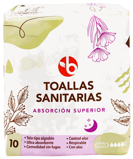 BRAVO TOALLA SANITARIA SUPERIOR 10 CT