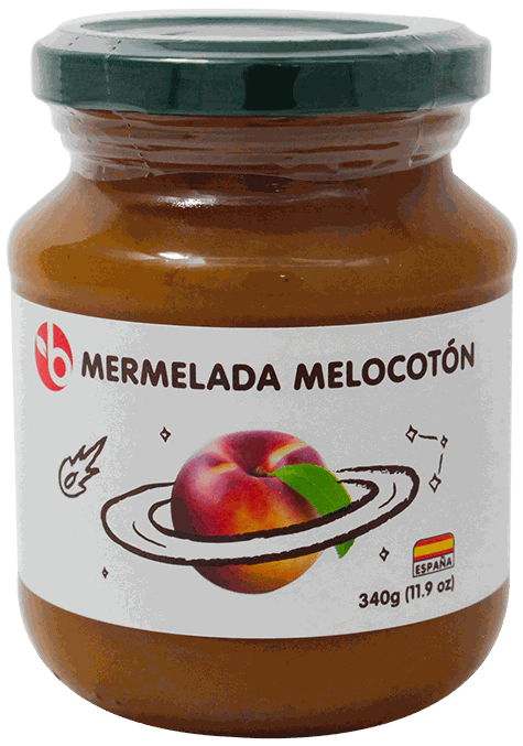BRAVO MERMELADA MELOCOTON 340 GR