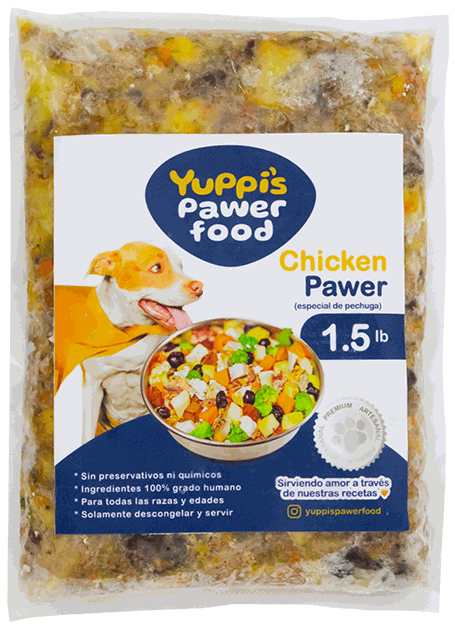 Yuppis Pawer Pollo + Arándanos Y Manzanas1.5 LB