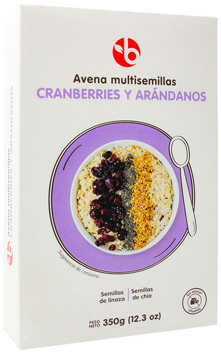 Bravo Avena Instant Berries350 GR