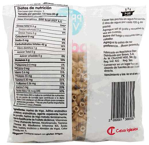 Primavera Coditos Pequeños 300 GR - Precio en RD | SupermercadosRD