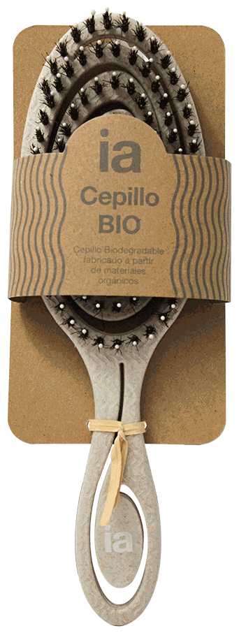 Ia Bio Cepillo Pelo Jabali Beige Pastel1 UND