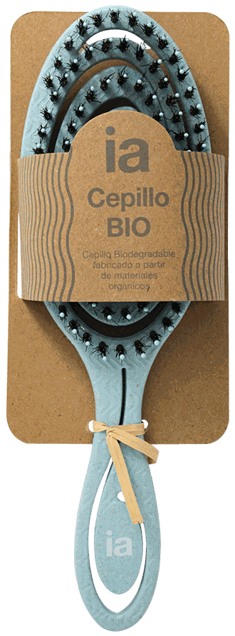 Ia Bio Cepillo Pelo Jabali Azul Pastel1 UND
